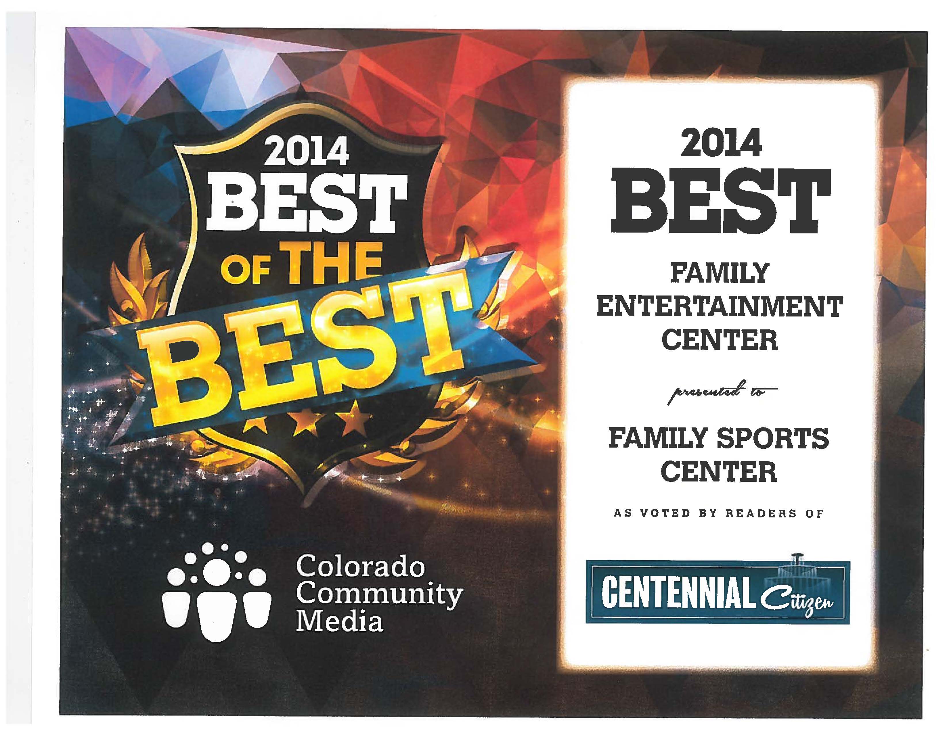 Family Sports Center South Suburban Parks and Recreation Centennial, CO